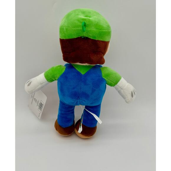 Super Mario Brothers - Mini Luigi Green Cap Plush Stuffed 9” NEW - Picture 2 of 4